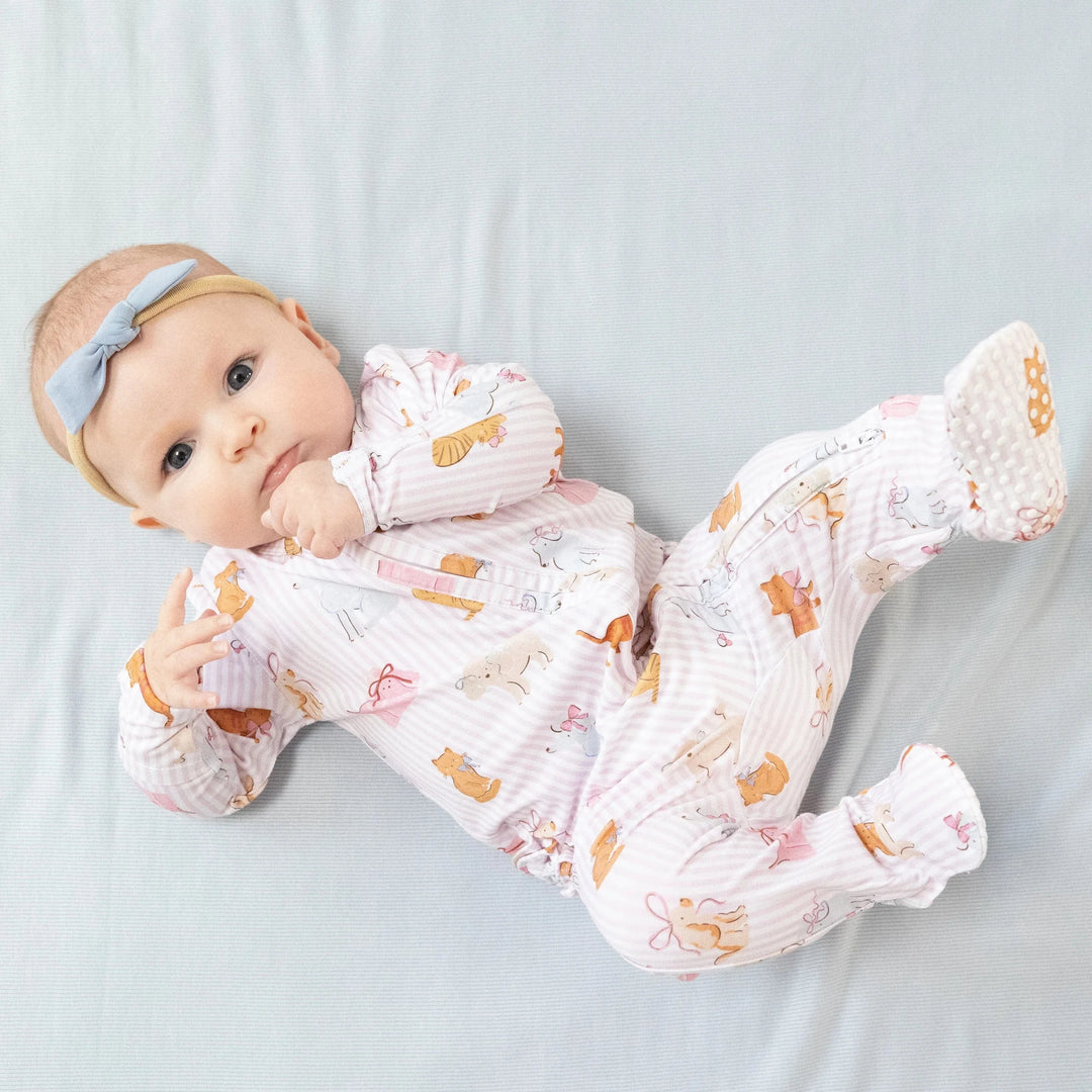 Angel Dear Baby Fancy Pets - 2 Way Zipper Ruffle Back Footie