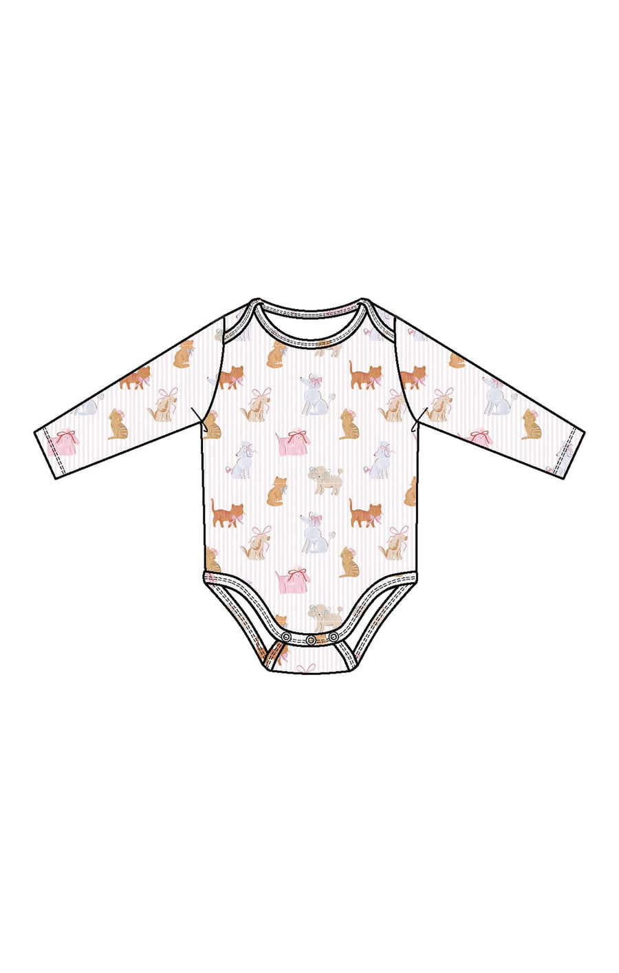 Angel Dear Baby Fancy Pets - Lap Shoulder Bodysuit