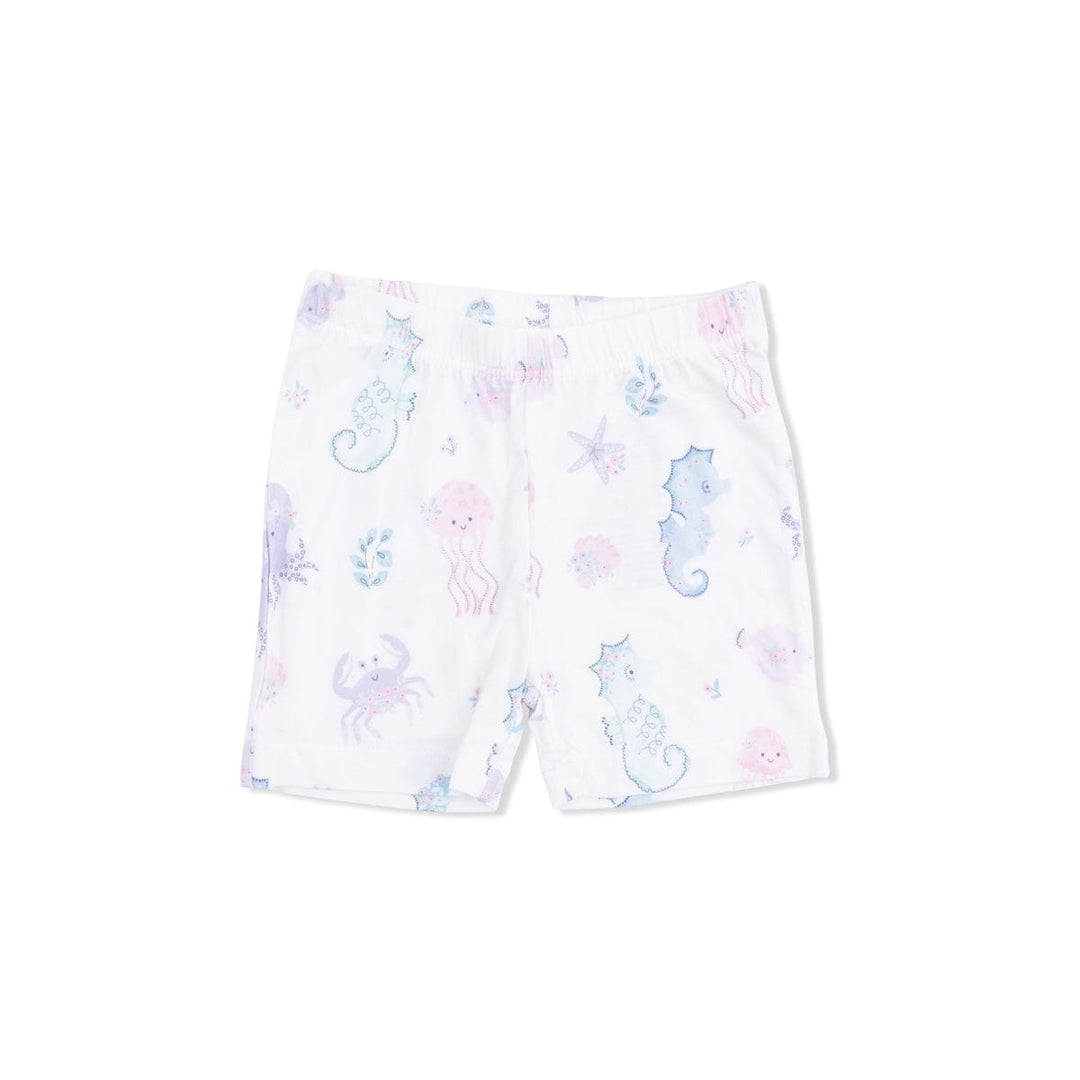 Angel Dear Baby Floral Sea Creatures - Loungewear Short Set