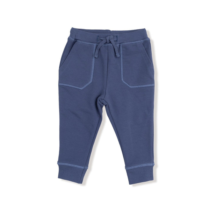 Angel Dear Baby Football Field Goal - Raglan Sweatshirt and Jogger Set