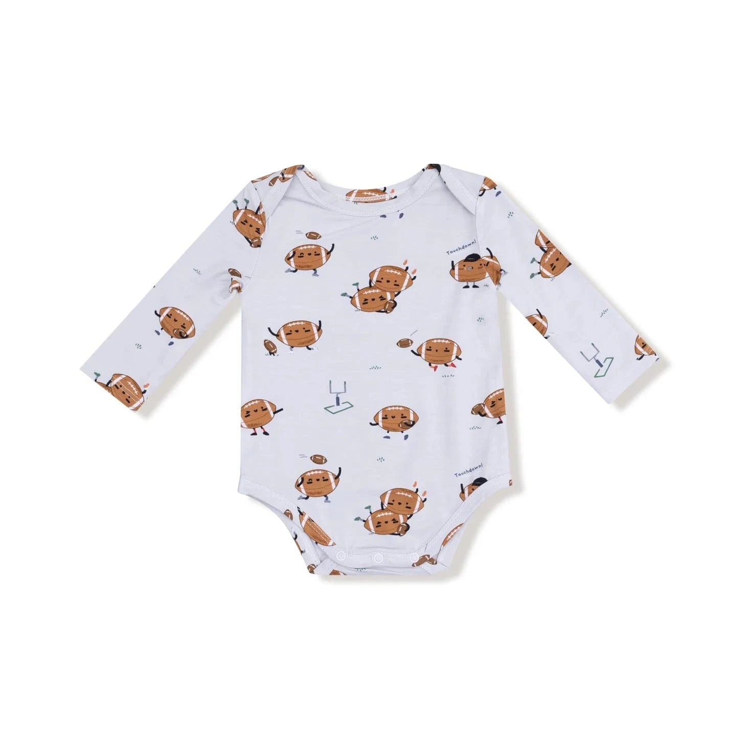 Angel Dear Baby Footballs Playing Football - Lap Shoulder Bodysuit