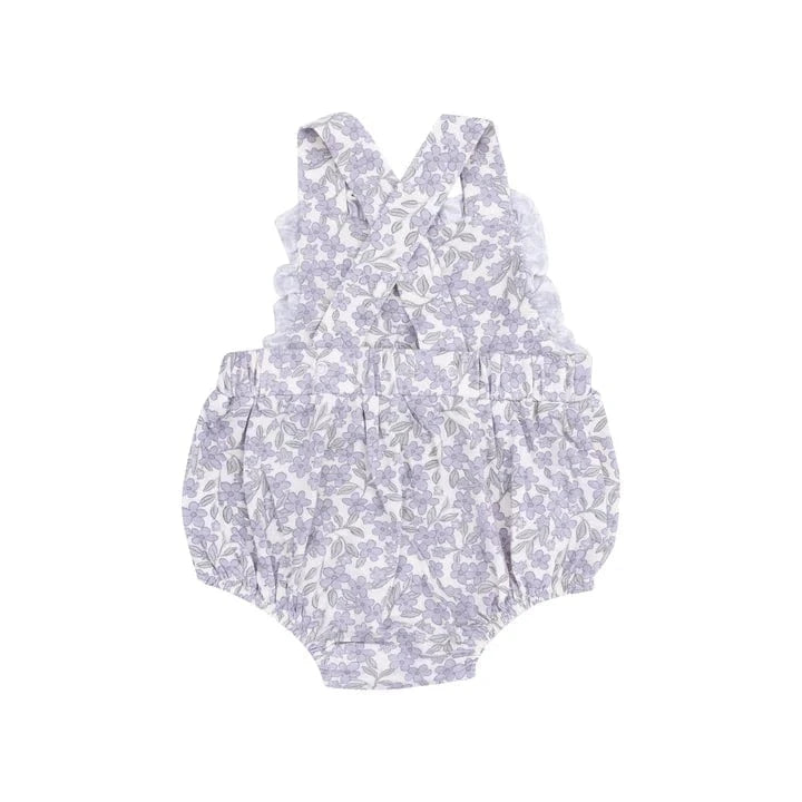 Angel Dear Baby Forget Me Not Floral Ruffle Bubble