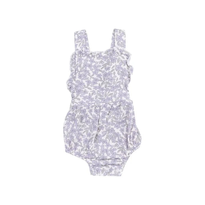 Angel Dear Baby Forget Me Not Floral Ruffle Bubble