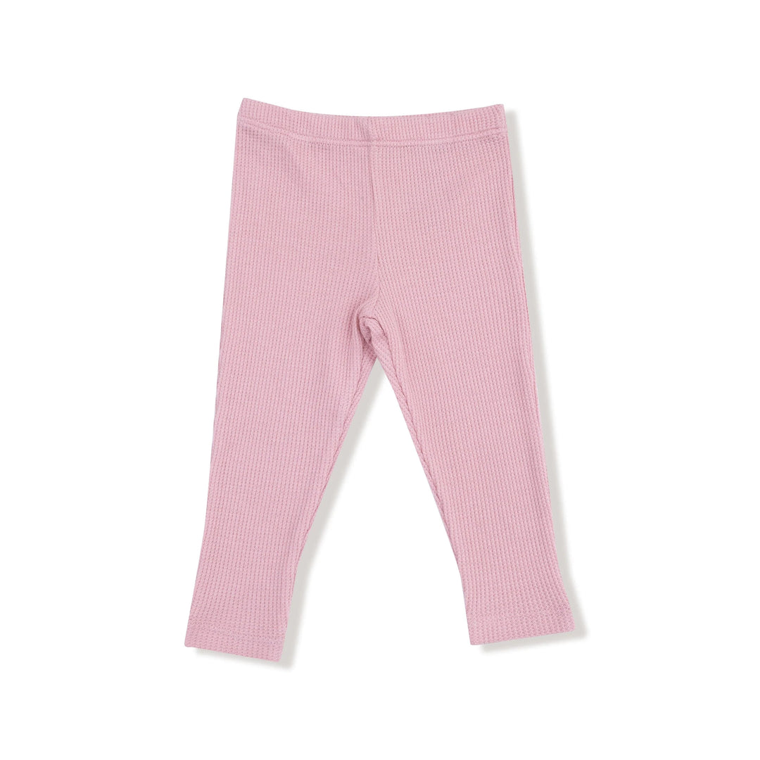 Angel Dear Baby French Terry - Antoinette Floral Long Sleeve High Waisted Top with Ruffles + Legging