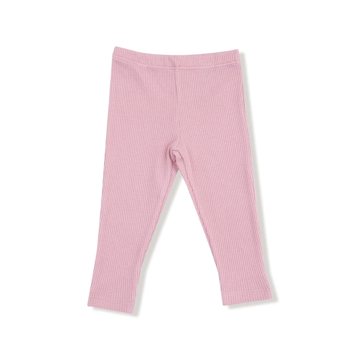 Angel Dear Baby French Terry - Antoinette Floral Long Sleeve High Waisted Top with Ruffles + Legging