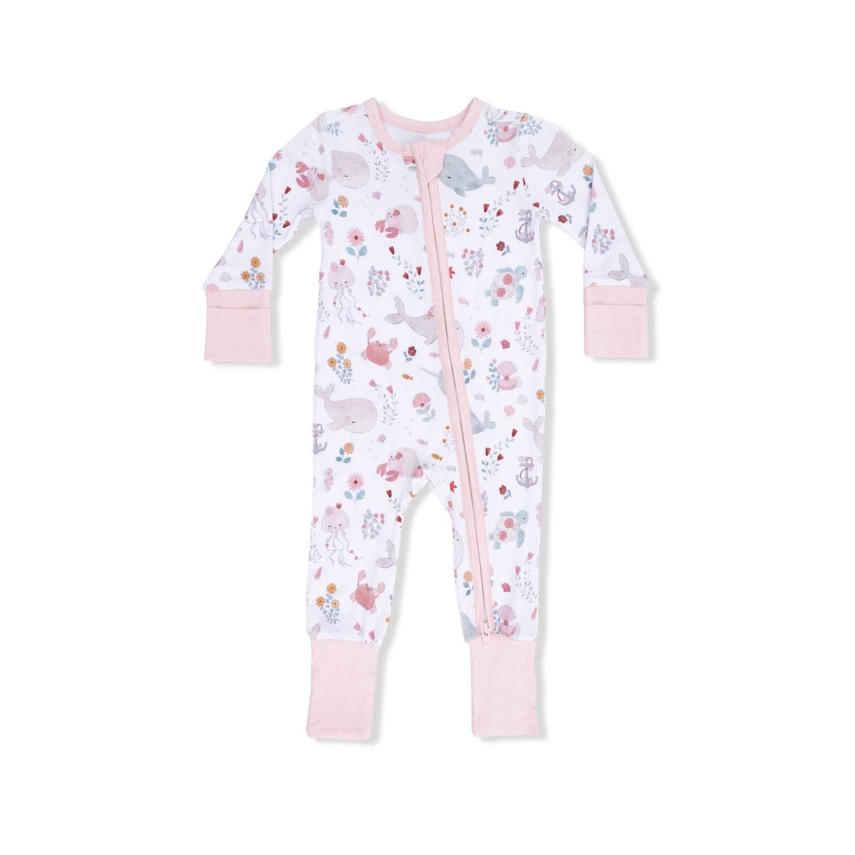 Angel Dear Baby Garden Sea Creatures - Convertible Romper