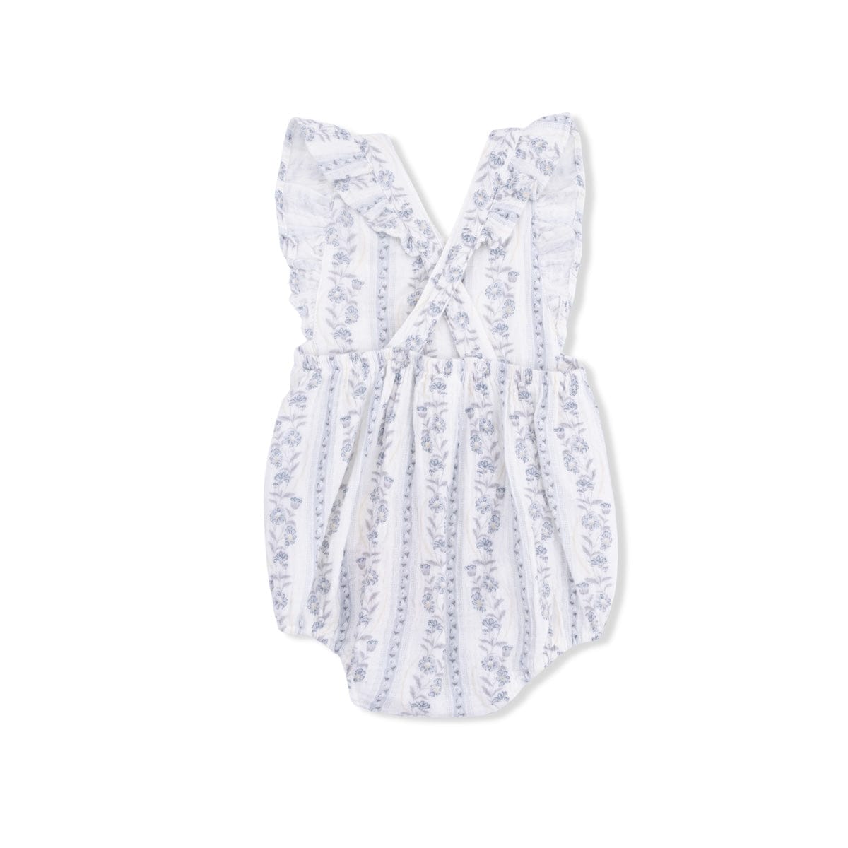 Angel Dear Baby Kimberly Floral Stripe - Sunsuit