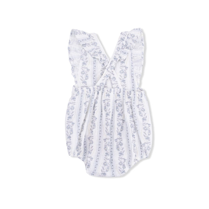Angel Dear Baby Kimberly Floral Stripe - Sunsuit