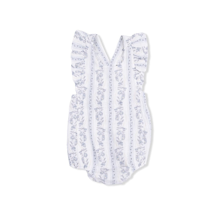 Angel Dear Baby Kimberly Floral Stripe - Sunsuit