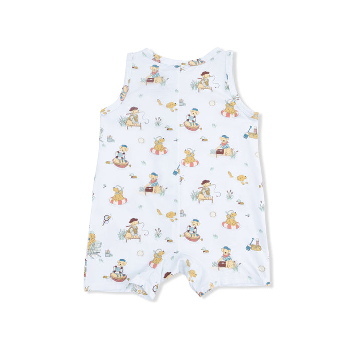 Angel Dear Baby Lake Buddy Dogs - Sleeveless Shortie Romper
