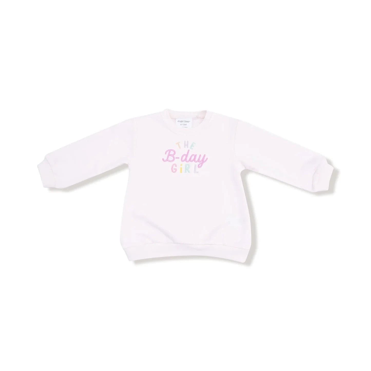 Angel Dear Baby Oversized Sweatshirt - Birthday Girl