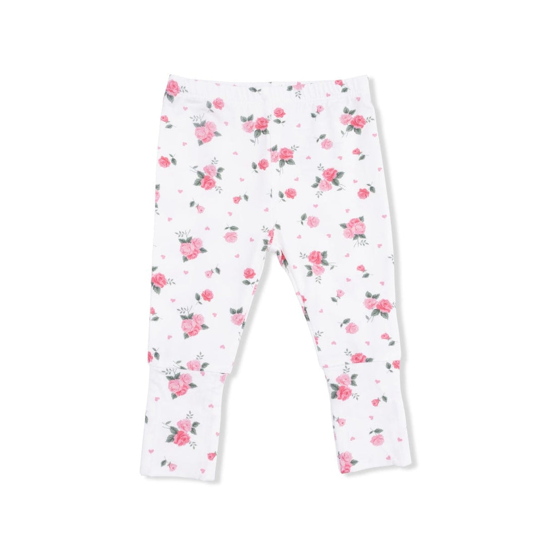 Angel Dear Baby Pink Rosettes - Take Me Home Set With Convertible Pant