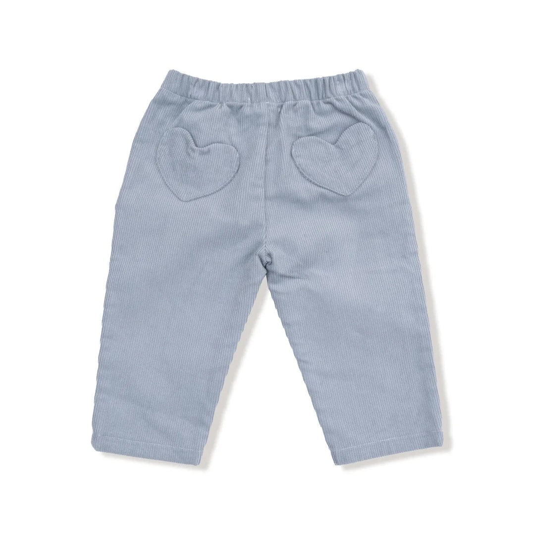 Angel Dear Baby Quarry - Cord Pant with Heart Pockets
