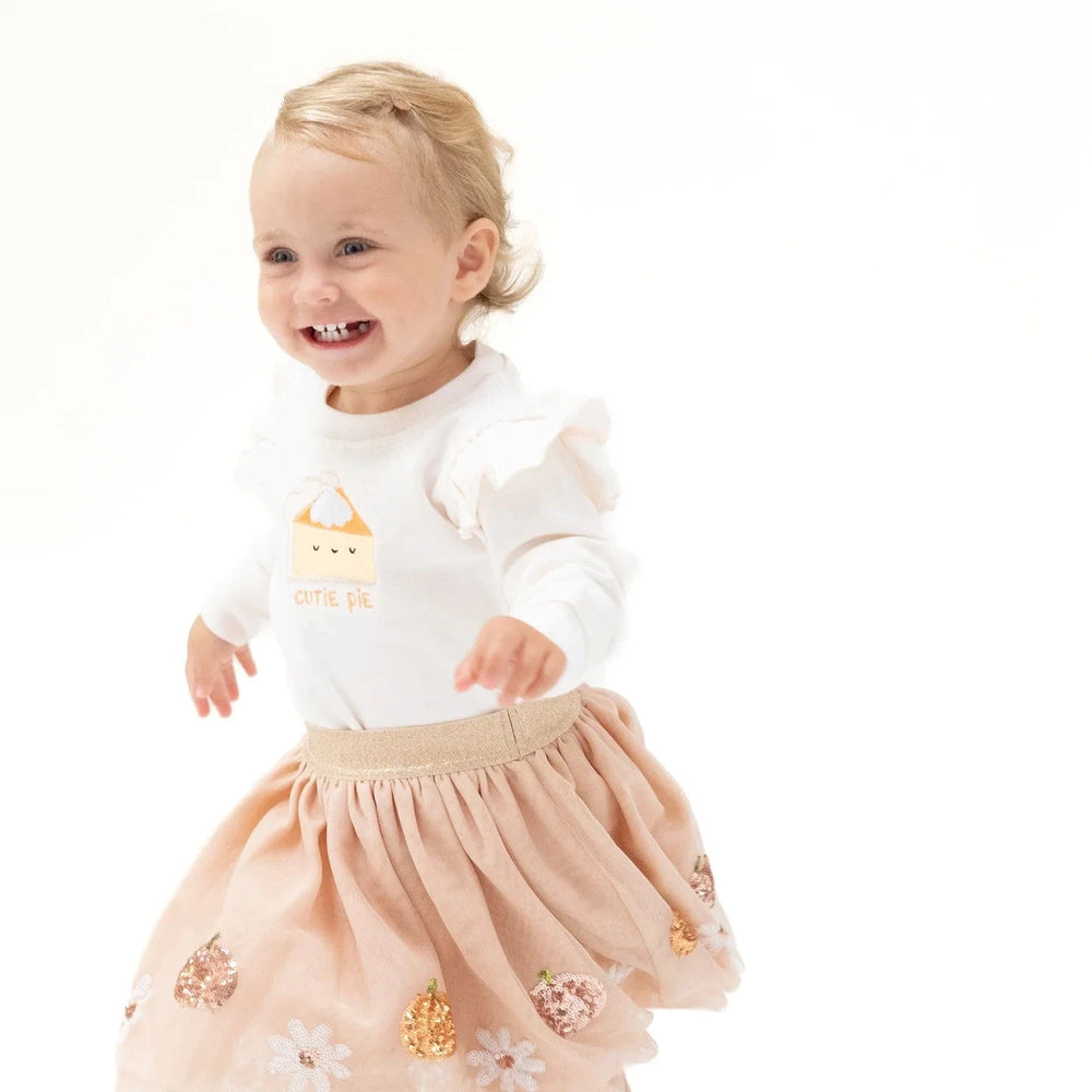 Angel Dear Baby Ruffle Sweatshirt - Cutie Pie