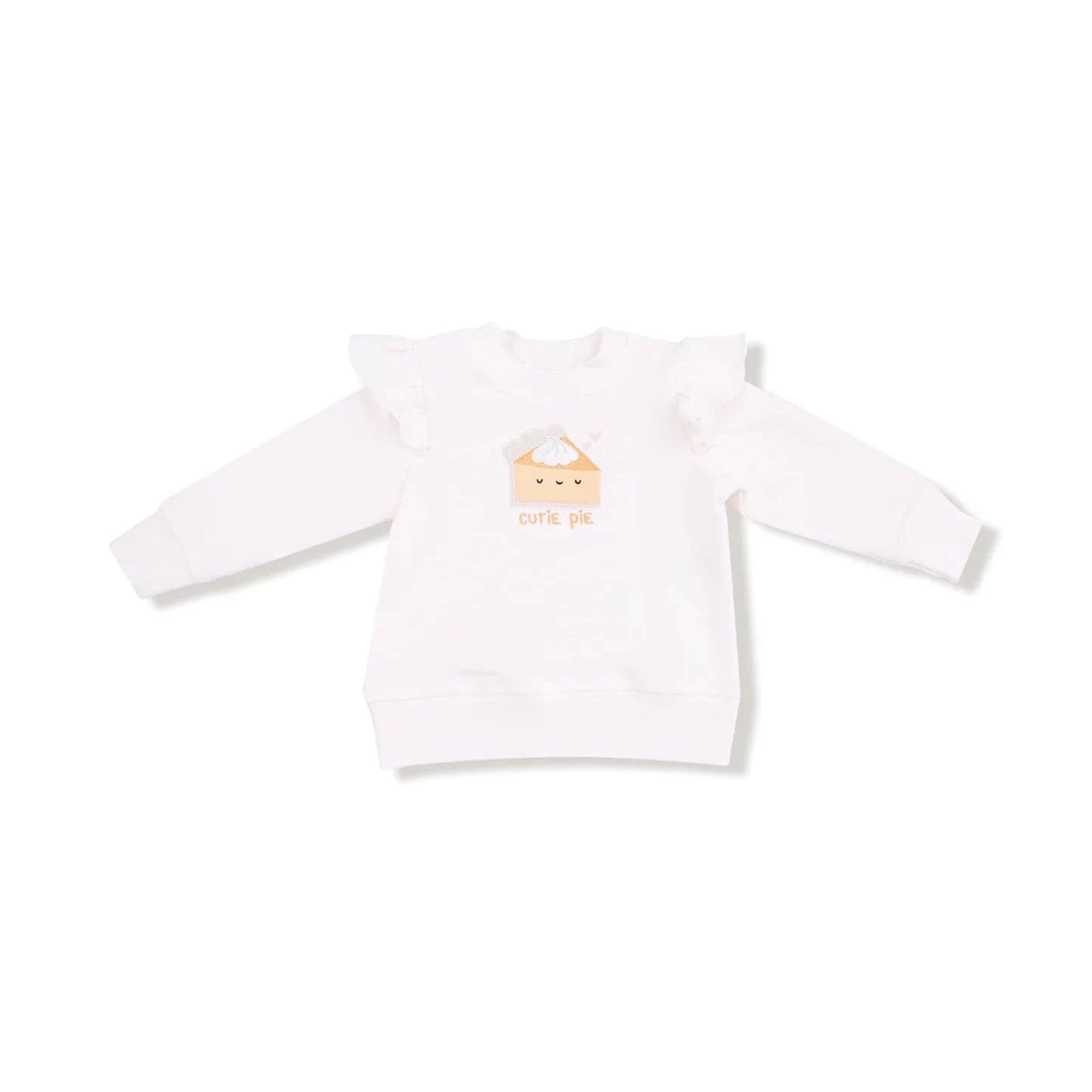 Angel Dear Baby Ruffle Sweatshirt - Cutie Pie