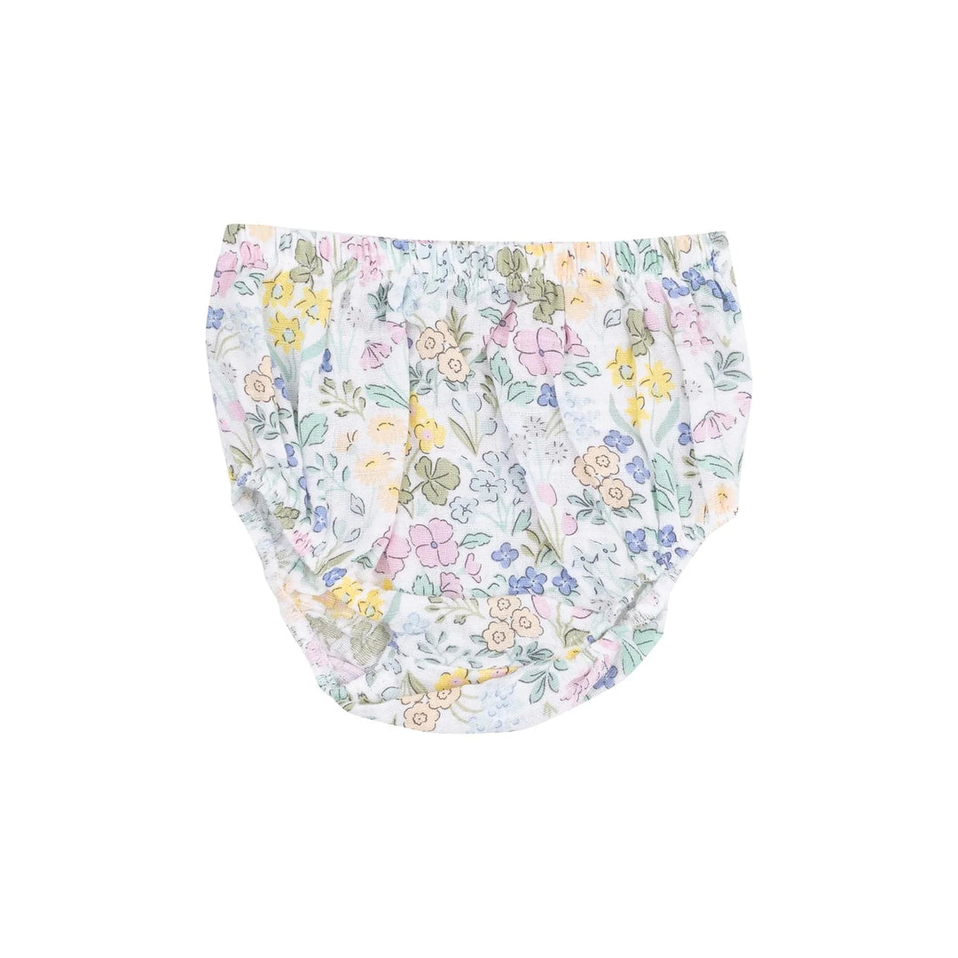 Angel Dear Baby Samantha Floral Paperbag Ruffle Sundress