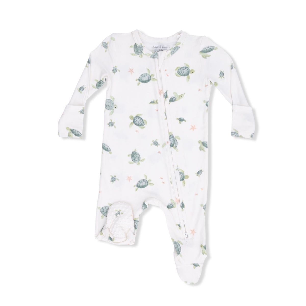 Angel Dear Baby Sea Turtles - 2 Way Zipper Footie