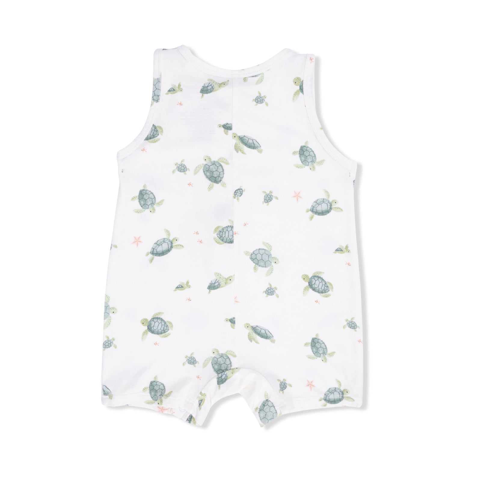 Angel Dear Baby Sea Turtles - Sleeveless Shortie Romper