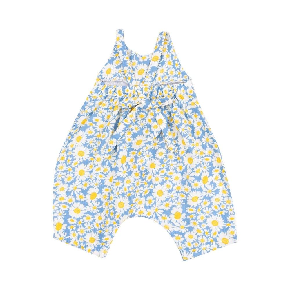 Angel Dear Baby Shasta Daisy Tie Back Romper