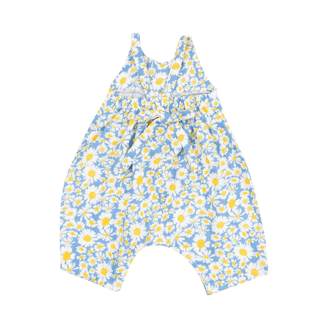 Angel Dear Baby Shasta Daisy Tie Back Romper