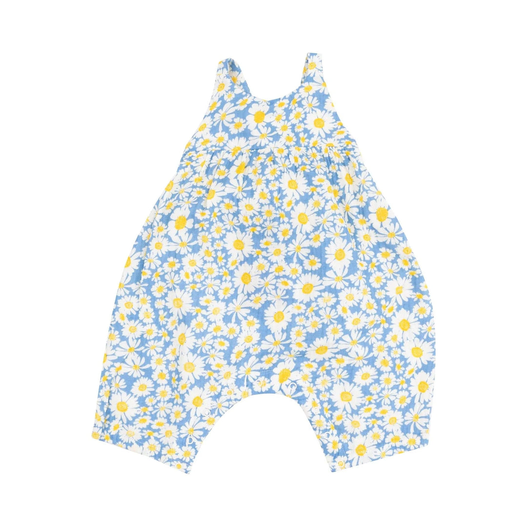 Angel Dear Baby Shasta Daisy Tie Back Romper