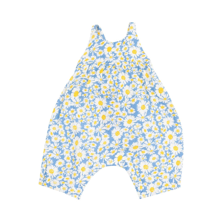 Angel Dear Baby Shasta Daisy Tie Back Romper