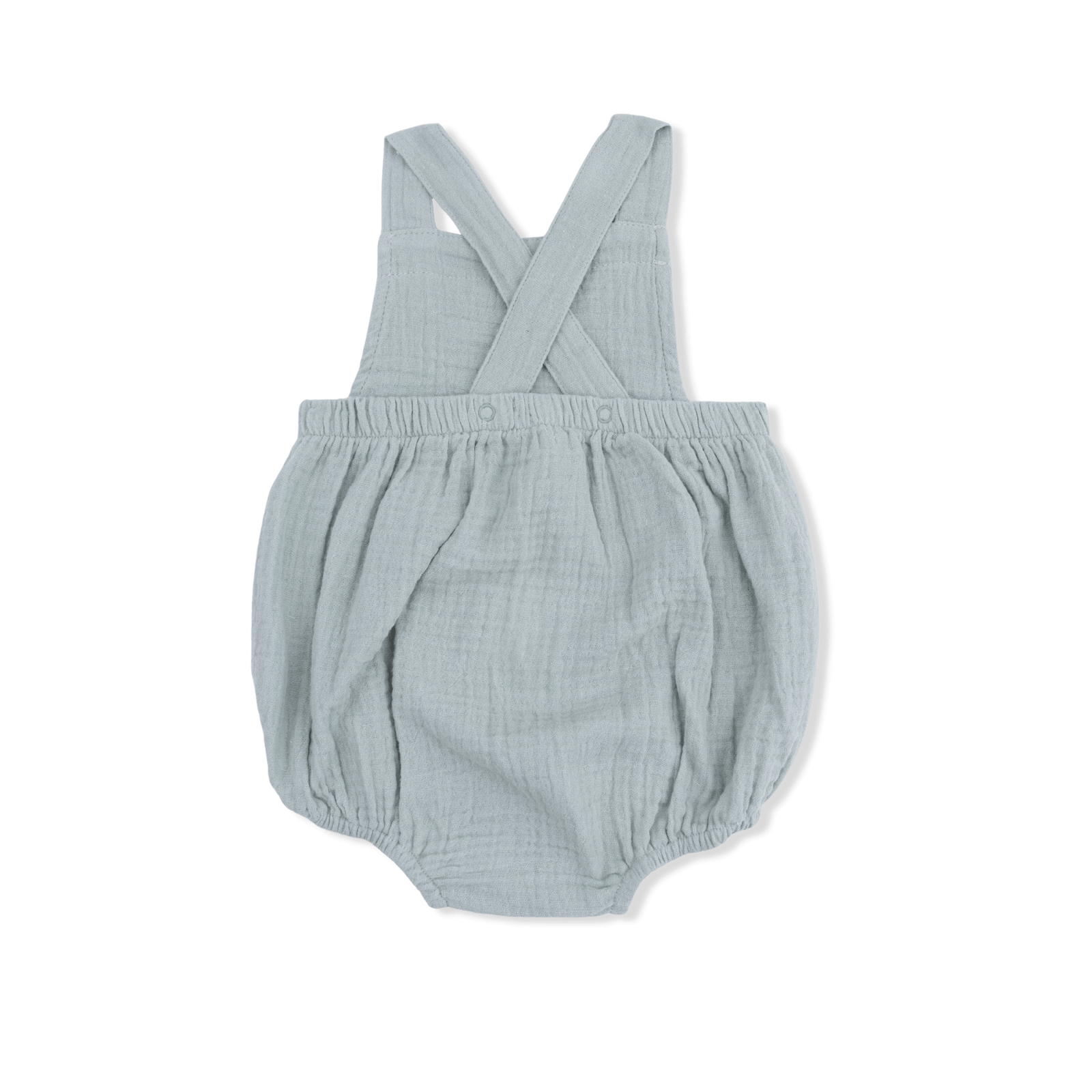 Angel Dear Baby Solid Muslin Jadeite - Retro Sunsuit