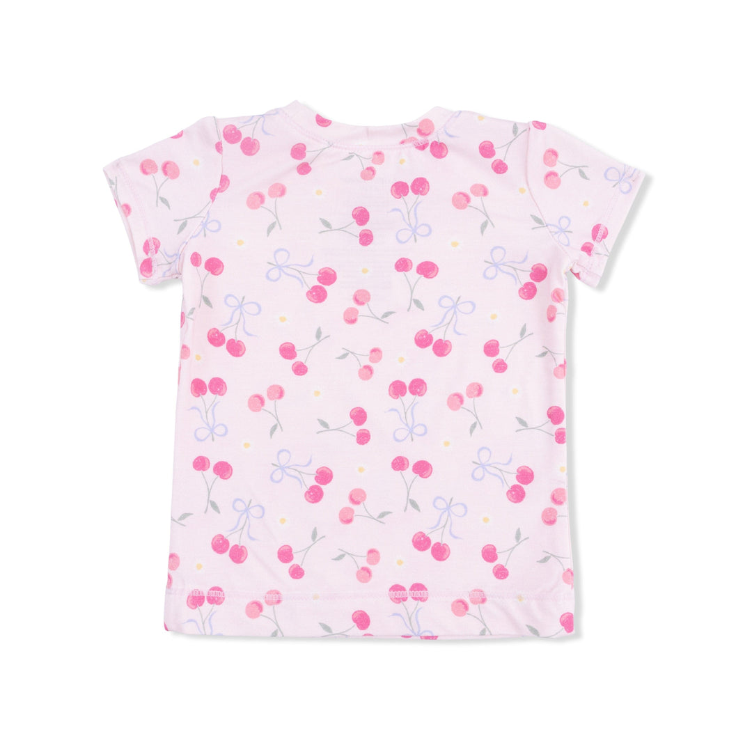 Angel Dear Baby Sweet Bow Cherries - Loungewear Short Set