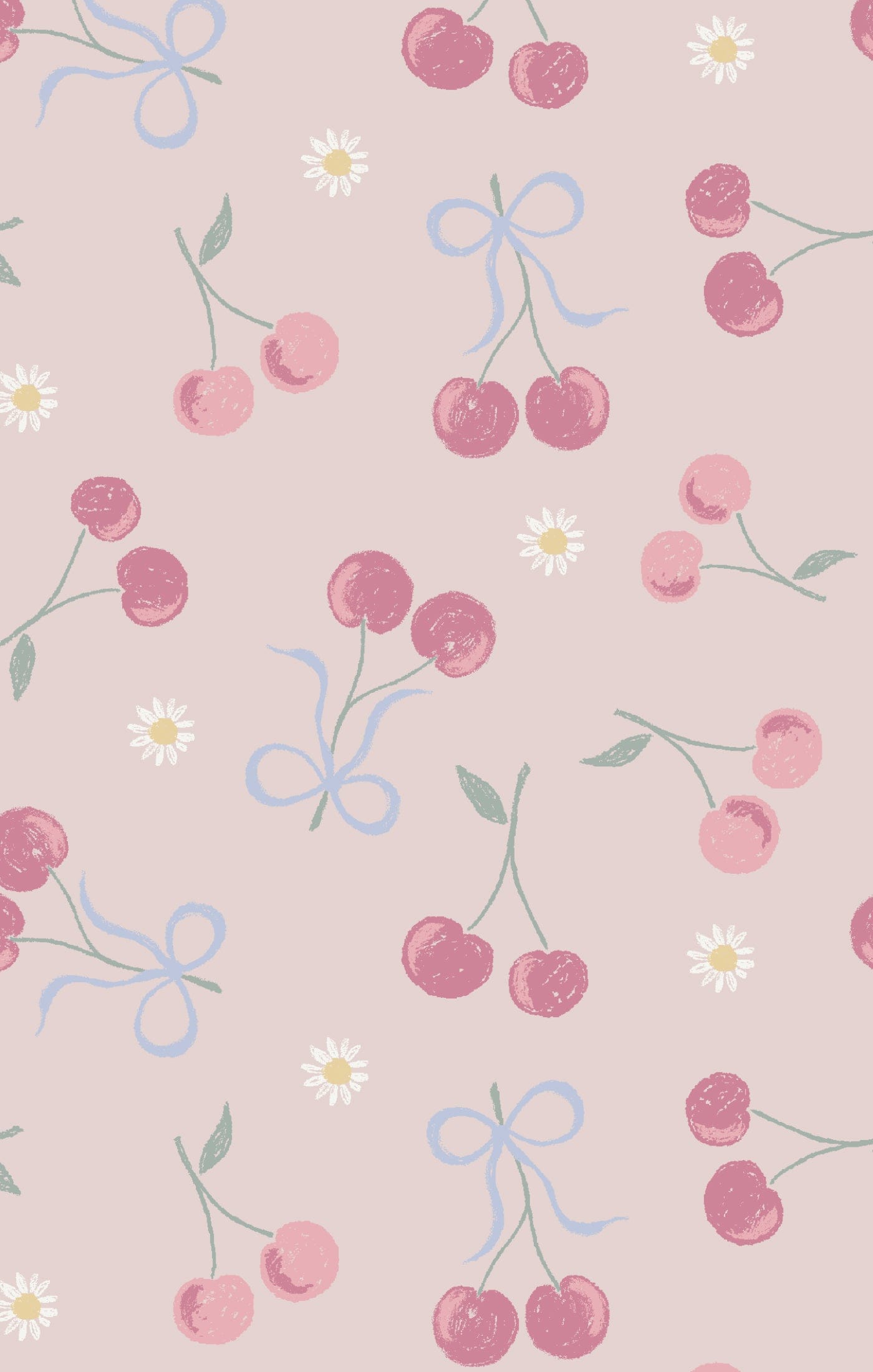 Angel Dear Baby Sweet Bow Cherries - Wide Brim Sun Hat