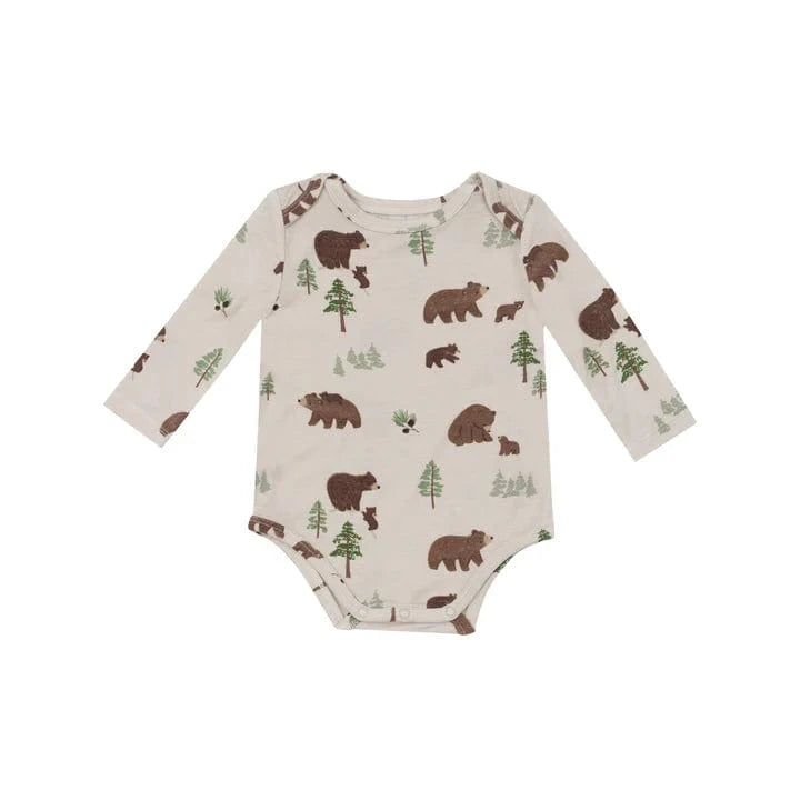 Angel Dear Baby Sweet Brown Bears - Lap Shoulder Bodysuit