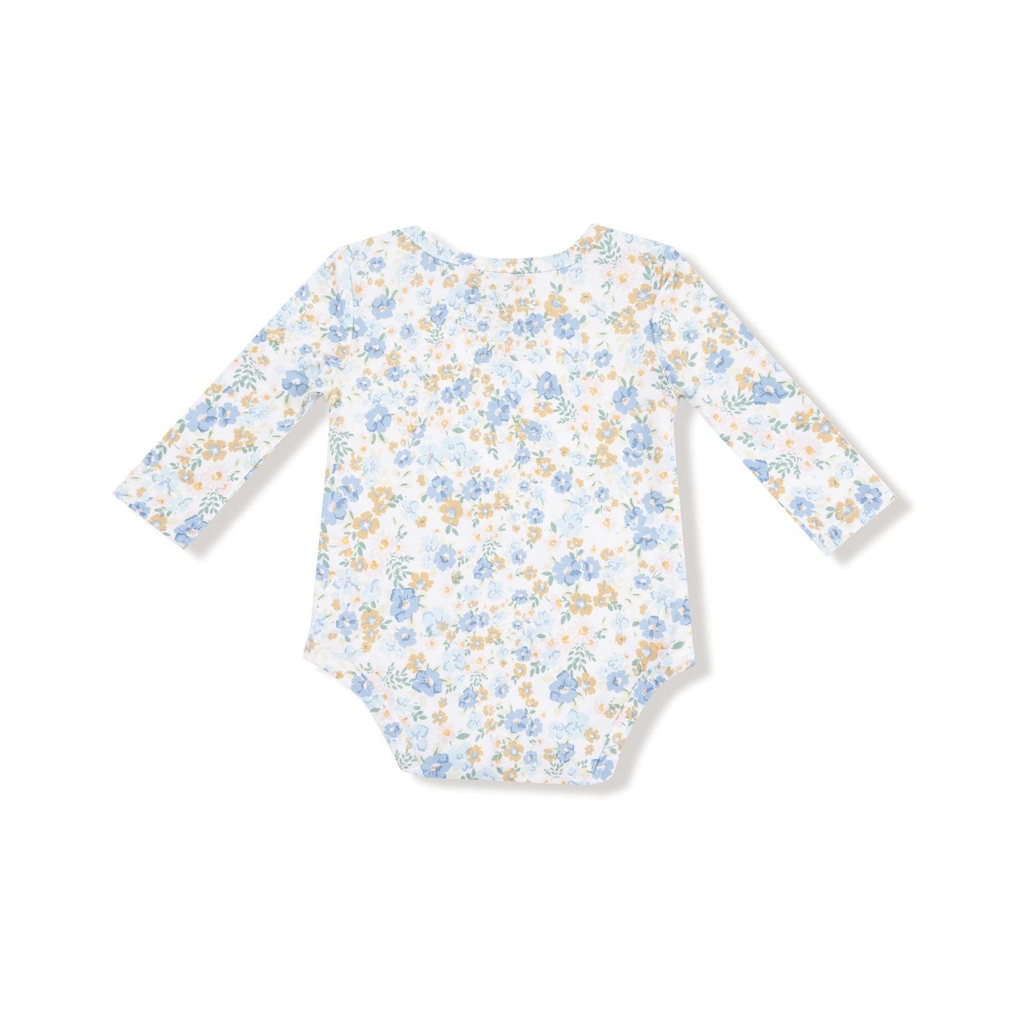 Angel Dear Baby Sweet Rose Calico - Lap Shoulder Bodysuit