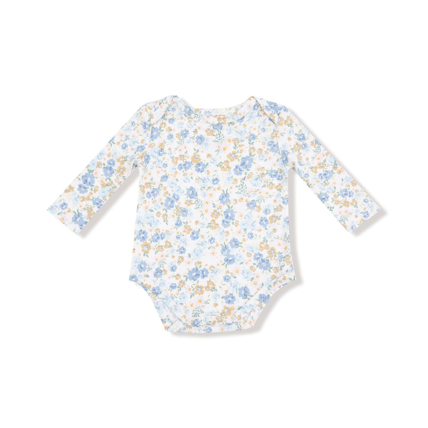 Angel Dear Baby Sweet Rose Calico - Lap Shoulder Bodysuit