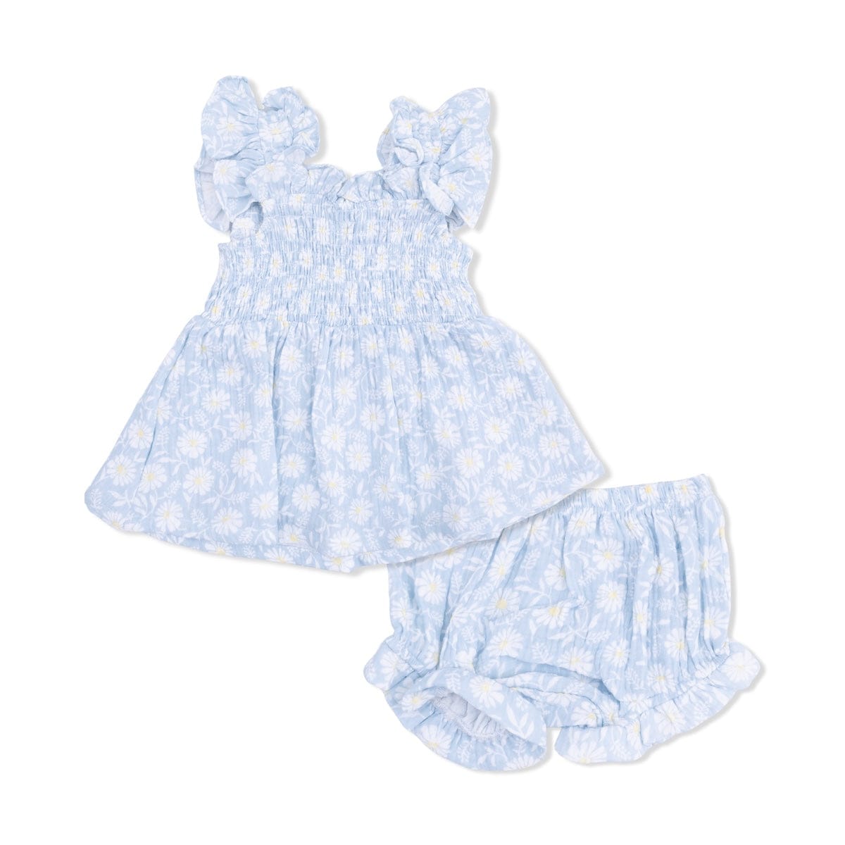 Angel Dear Baby Western Daisies - Babydoll Tunic And Bloomer Set