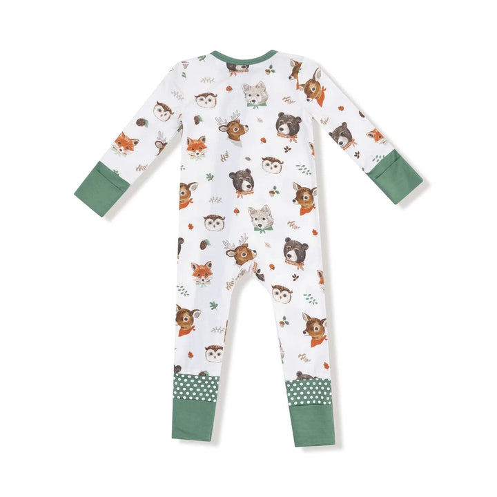 Angel Dear Baby Woodland Animal Faces - Convertible Romper