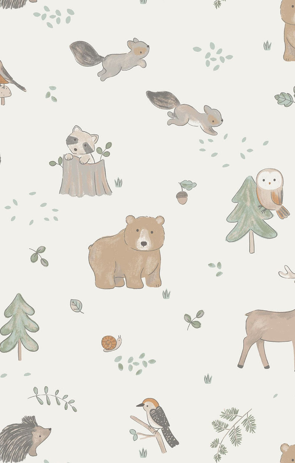 Angel Dear Baby Woodland Babies - 2 Way Zipper Footie