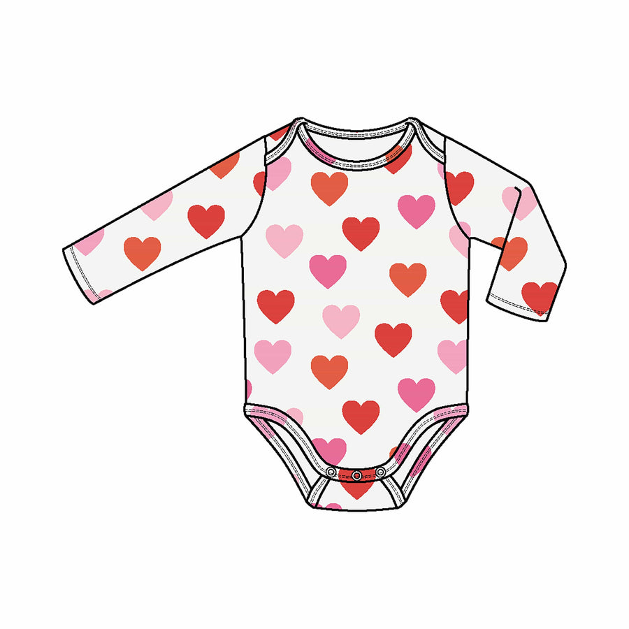 Angel Dear Bodysuit Big Hearts Bodysuit