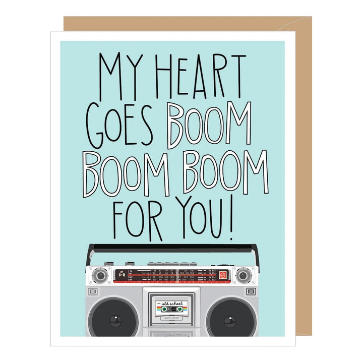 Apartment 2 Cards Card Boom Box, Anniversary Card