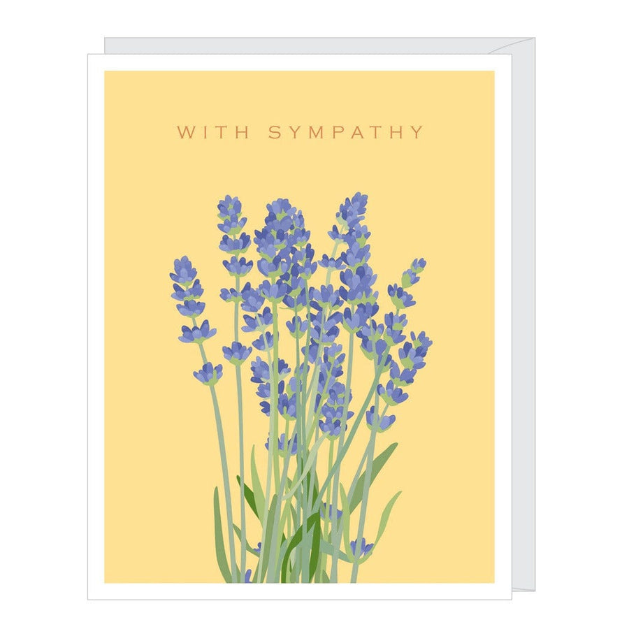 Apartment 2 Cards Card Lavender Sympathy Card