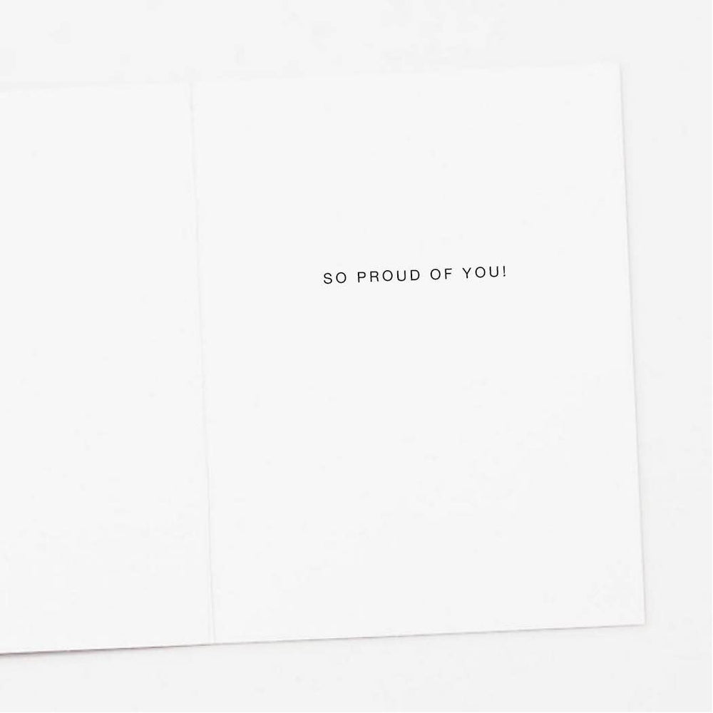 Apartment 2 Cards Cards Colorblock Bat Mitzvah Mazel Tov Card