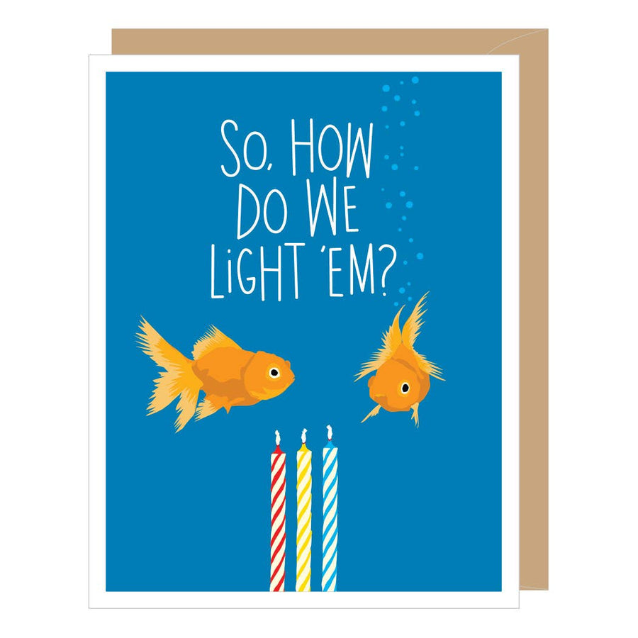 Apartment 2 Cards Cards Goldfish Birthday Card