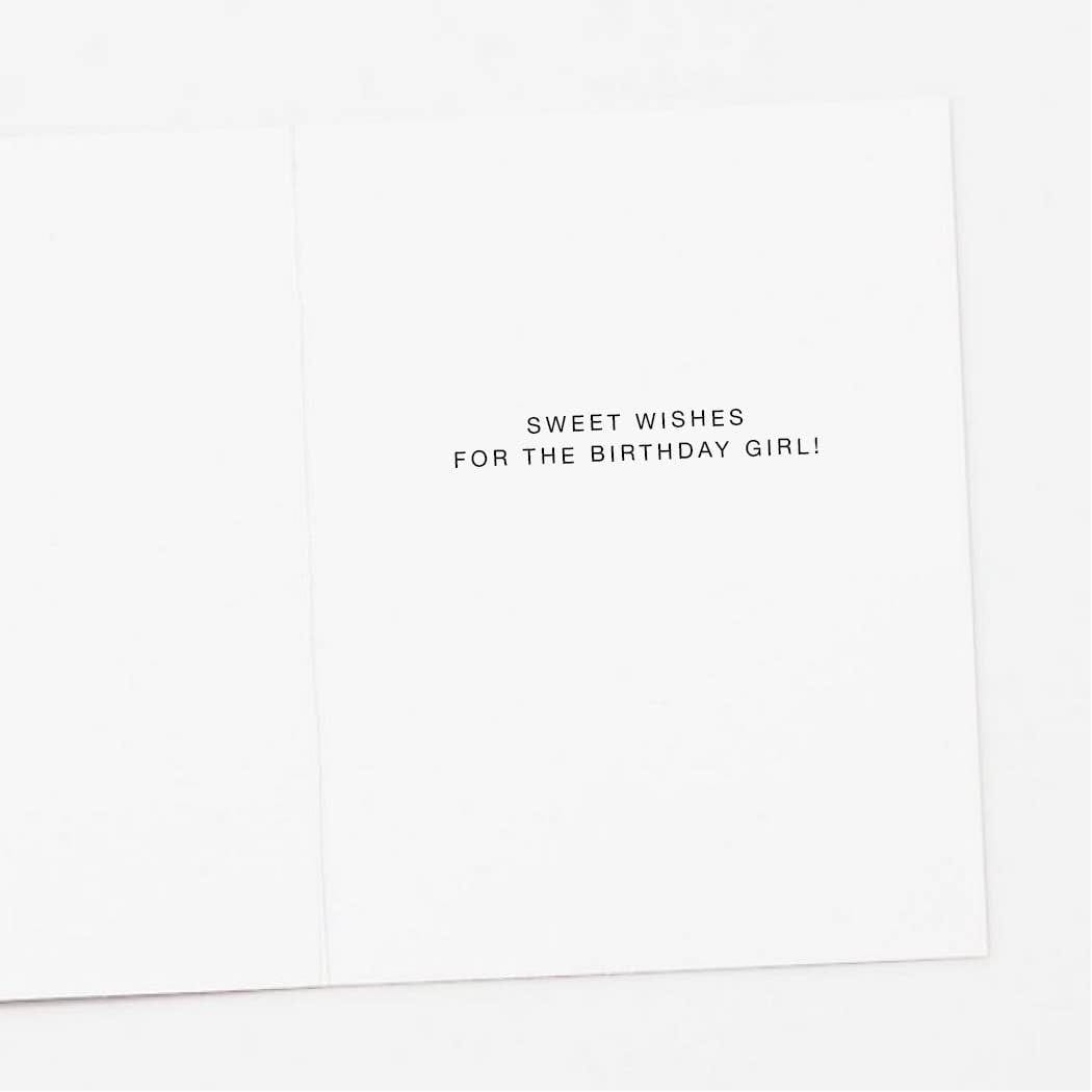 Apartment 2 Cards Cards Happy First Birthday Girl (Pink) Card