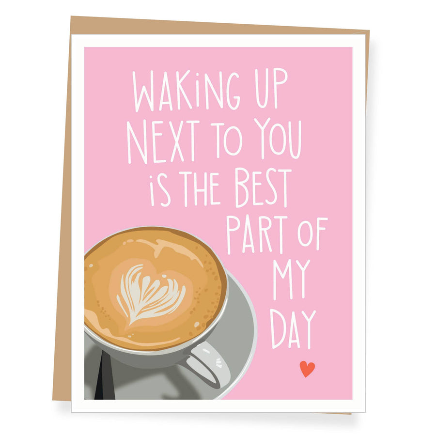 Apartment 2 Cards Cards Latte Heart Love Card