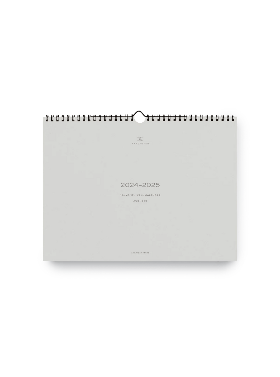 Appointed Calendars, Organizers & Planners 24-25 Studio Wall Calendar