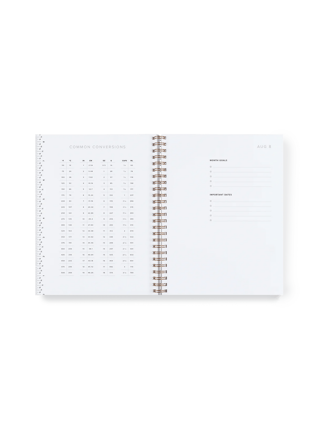 Appointed Calendars, Organizers & Planners 24-25 Weekly Grid Planner