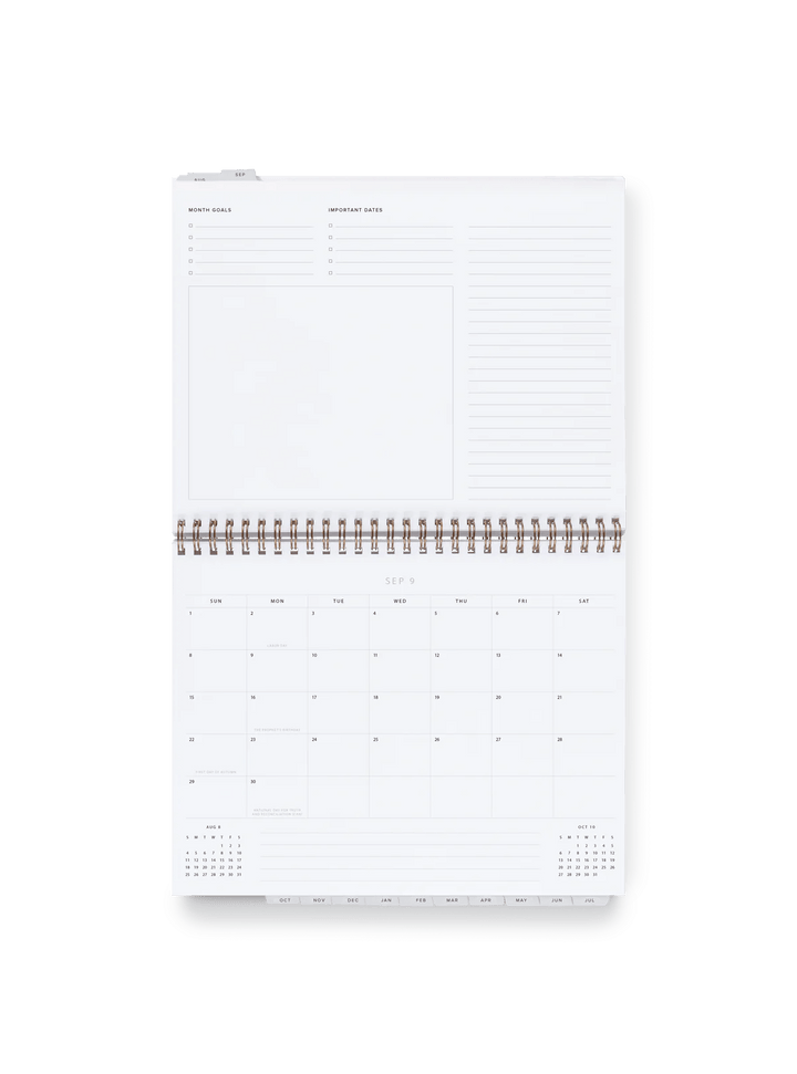 Appointed Calendars, Organizers & Planners 24-25 Weekly Task Planner - Blossom Pink