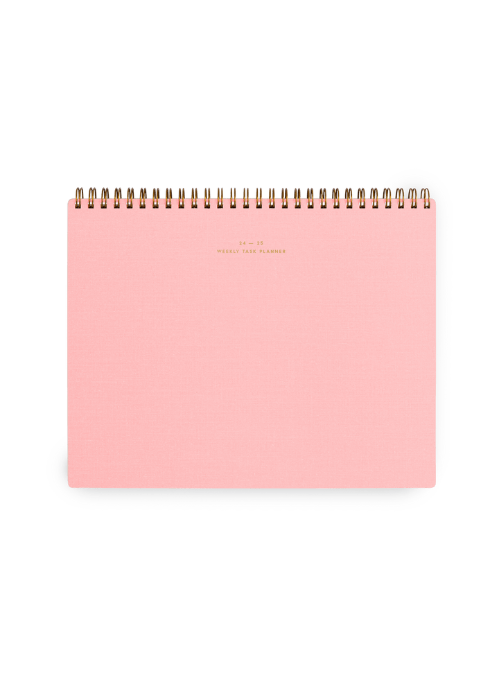 Appointed Calendars, Organizers & Planners 24-25 Weekly Task Planner - Blossom Pink