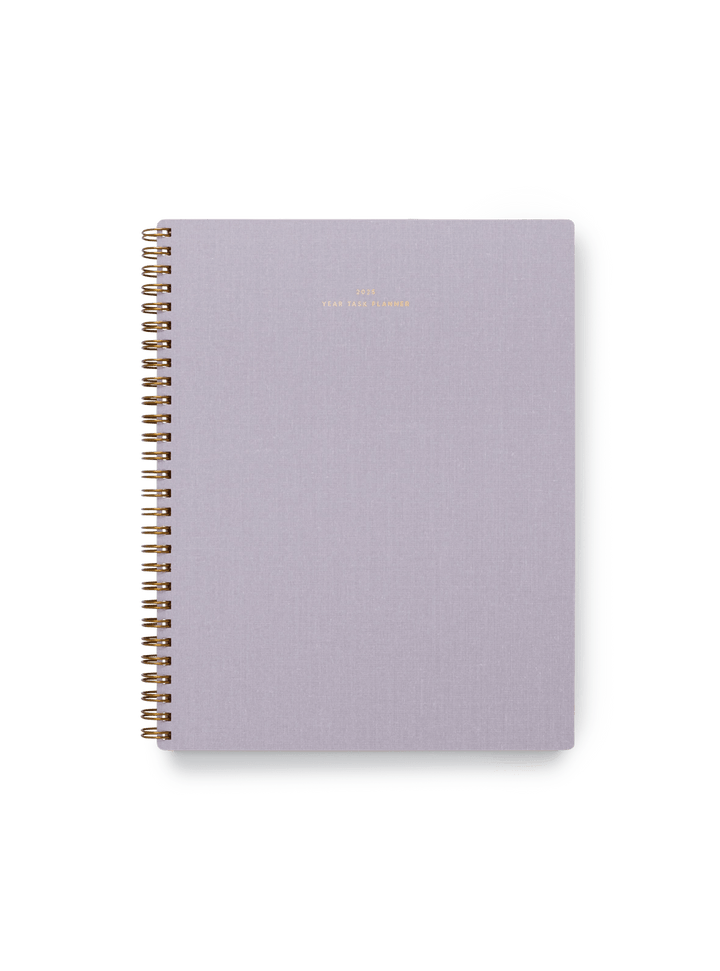 Appointed Calendars, Organizers & Planners Lavender Gray 2025 Year Task Planner