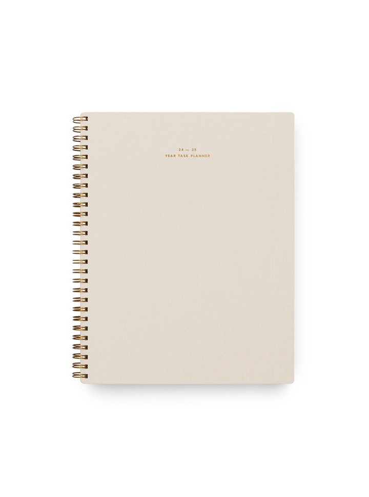 Appointed Calendars, Organizers & Planners Natural 24-25 Year Task Planner