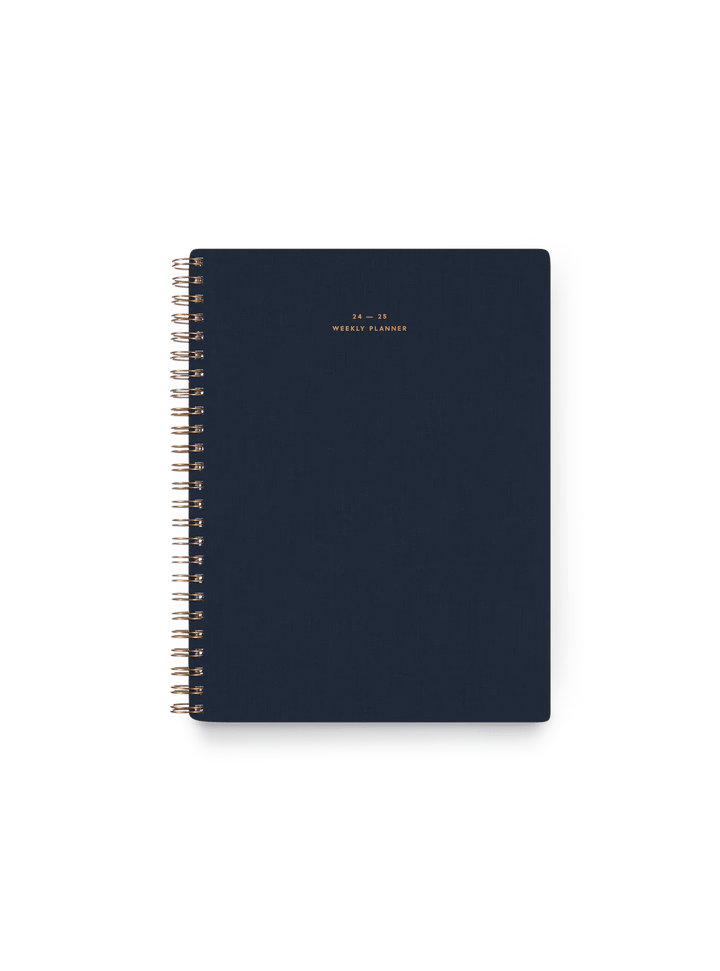 Appointed Calendars, Organizers & Planners Oxford Blue 24-25 Weekly Grid Planner