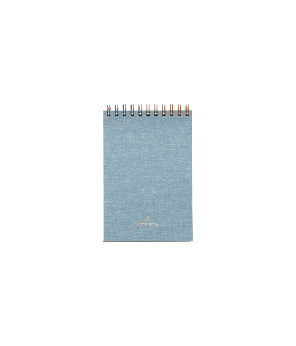 Appointed Journal Chambray Blue Appointed Pocket Notepad